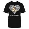 Image of Valparaiso Crusaders - Lace Heart Logo