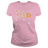 Image of Boo Halloween T-Shirt With Spiders And Witch Hat