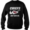 Image of Chiefs Just Hate Us T-shirt, Chiefs Just Hate Us Hoodies