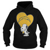 Image of I Love Chargers Team TShirt