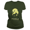 Image of poodle hallowen love poodle shirts