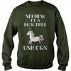 Image of Nephew Funny Unicorn T-Shirt, Cute Halloween Gift