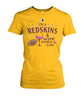 Image of Washington Redskins I'm A Redskins And Wine Kinda Girl