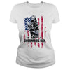Image of Happy Columbus Day Since 1492 with ship and USA Flag T-Shirt