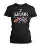 Image of Jaguars - I'm a Jaguars and wine kinda girl T-shirt