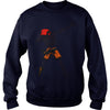 Image of JOLLY ROGER DABBING SKULL SKELETON PIRATE HALLOWEEN T SHIRT