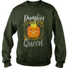 Image of Pumpkin Queen Cute Pumpkin Spice Season Halloween T-shirt