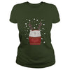 Image of Cat Reindeer Funny Cat T Shirt