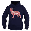 Image of Christmas Snowflakes German Shepherd Shirt