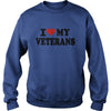 Image of I Love My Veterans - TeeForVeterans