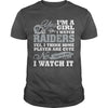 Image of yes im a girl i watch raiders