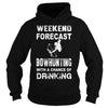 Image of Weekend bowhunting - With a chance of drinking T-Shirt_1