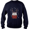 Image of Cat Reindeer Funny Cat T Shirt