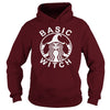 Image of Funny Basic Witch Halloween T-Shirt
