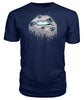 Image of New England Patriots Silver Lips T-shirt