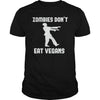 Image of Halloween - Zombies Don't Eat Vegans Funny Halloween