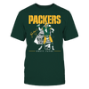 Image of Green Bay Packers - Favre - Number Portrait