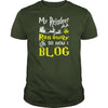 Image of My Reindeer Ran Away So Now I Blog Tshirt