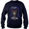 Image of CLeskullFootballBaltimoreRavens