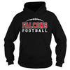 Image of Falcons Football shirt and hoodie