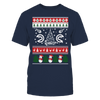 Image of Atlanta hawks - Awesome christmas sweater for fa T-Shirt
