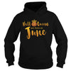 Image of Halloqueens are born in june funny halloween tshirt