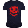 Image of THE PUMPKIN - BLOOD - HAPPY HALLOWEEN T-SHIRT