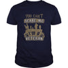 Image of You cant scare me im a veteran halloween