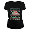 Image of Hedgehog Pet Lover Ugly Christmas T-shirt