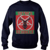 Image of Satan's Reindeer Ugly Christmas Sweater XMAS T-shirt
