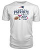 Image of New England Patriots I'm a Patriots and Wine kinda girl T-shirt