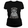 Image of Biter Beware Funny Vampire Halloween Distressed T-Shirt