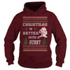 Image of Christmas Is Better With A Bunny Ugly Sweater T Shirt