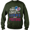 Image of This Girl Loves Her Lions And Pistons TShirt