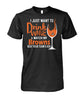 Image of Browns - I just want to drink wine and watch my Browns t-shirt