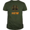 Image of Witch and cat halloween funny T Shirt