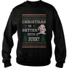 Image of Christmas Is Better With A Bunny Ugly Sweater T Shirt