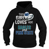 Image of Girl Loves Eagles And Penn State TShirt