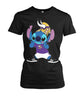 Image of Minnesota Vikings - Cute Stitch T-shirt