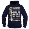 Image of I Will Support Steelers TShirt