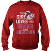 Image of Girl Loves Falcons And Crimson Tide TShirt