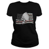 Image of NATIVE AMERICAN T SHIRT NATIVE IN MY FLAG US T SHIRT