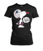 Image of New England Patriots Snoppy T-shirt