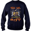 Image of This Girl Loves Bat Halloween