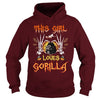 Image of This Girl Loves Gorilla Halloween