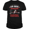 Image of CARDINALGuysTee CARDINAL I was born with my heart on sleeve, a fire in soul and a mounth cant control. 100% Designed, Shipped, and Printed in the U.S.A.