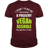 Image of PREACHY VEGAN ASSHOLE