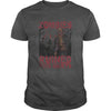 Image of Zombies Ruined This Shirt Funny Halloween Distressed T-Shirt