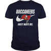 Image of Buccaneers Just Hate Us T-shirt, Buccaneers Just Hate Us Hoodies
