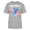 Image of Air Force Falcons - Logo with Flag
